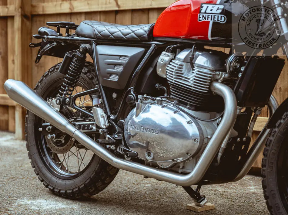 Collecteur d'Échappement 2 en 2 Big Bore 650 Twin Firstracer