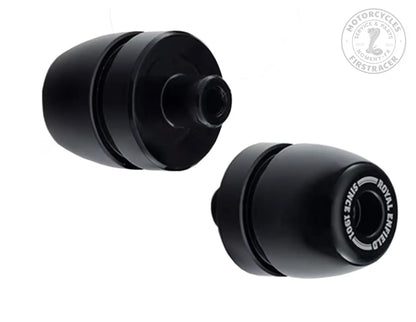 Embouts de guidon noirs – Royal Enfield Himalayan 411 / Scram 411 Firstracer