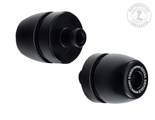 Embouts de guidon noirs – Royal Enfield Himalayan 411 / Scram 411 Firstracer