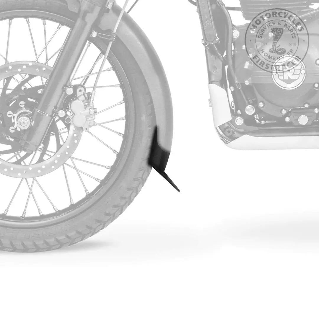 Extension de garde boue avant noir mat Royal Enfield Himalayan 411 Firstracer