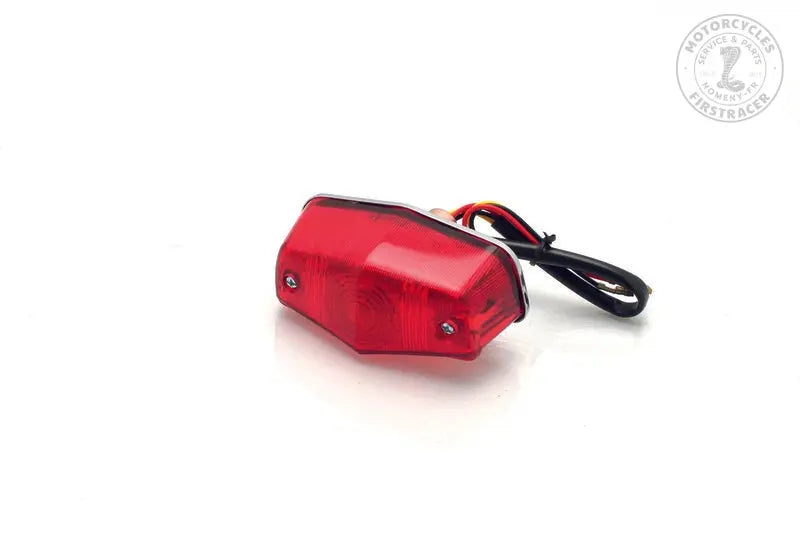 Feu arrière homologué Mini-Lucas chromé – P21/5W – 12V Firstracer
