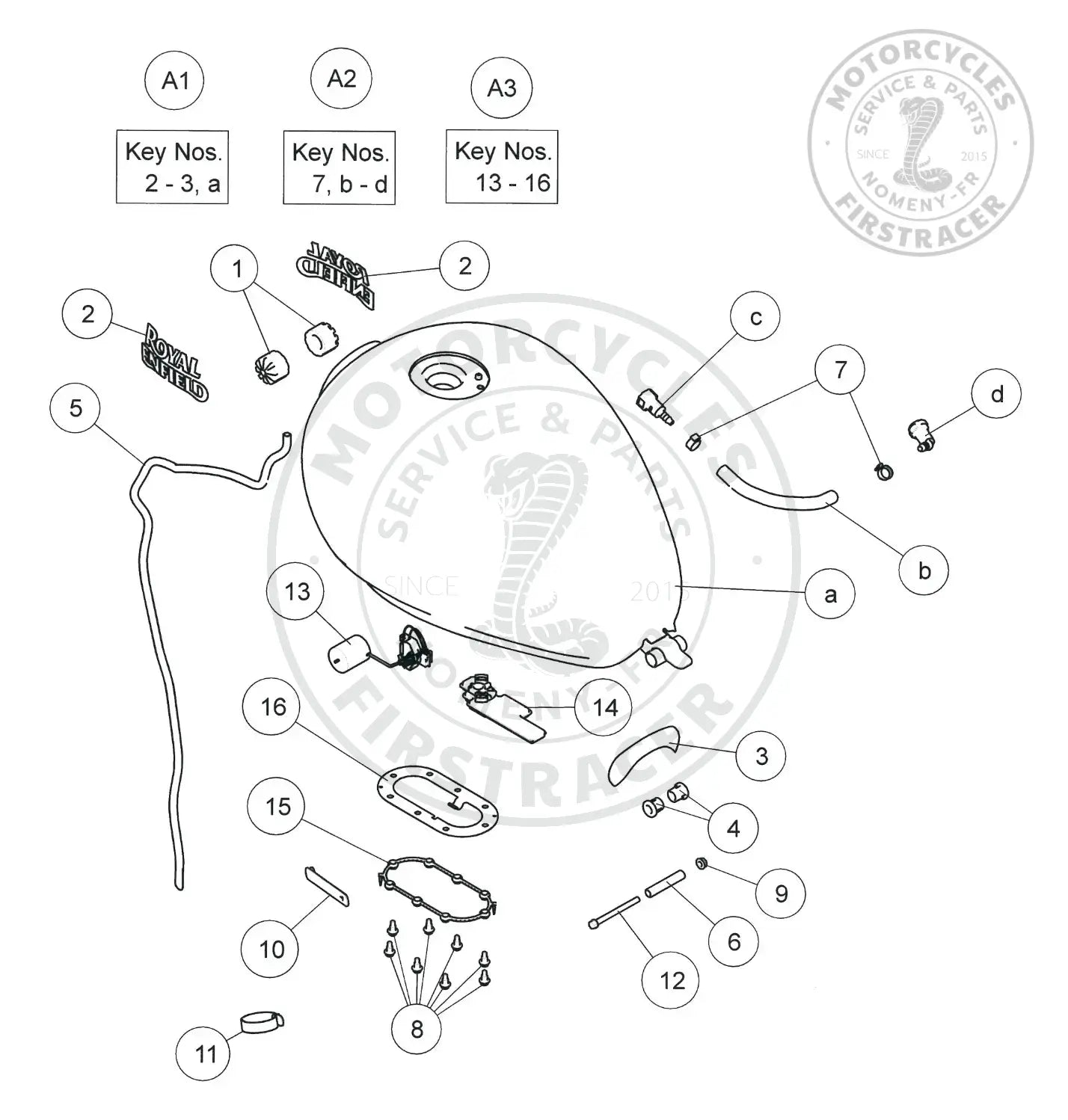 Filtre de pompe à carburant – Royal Enfield 350 Firstracer