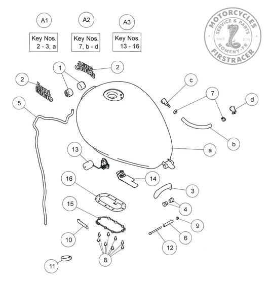 Filtre de pompe à carburant – Royal Enfield 350 Firstracer