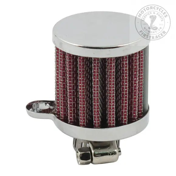 Filtre reniflard Chrome Triumph Bonneville / Thruxton / Scrambler jusqu'à 2015 ou Harley Firstracer