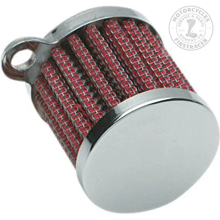 Filtre reniflard Chrome Triumph Bonneville / Thruxton / Scrambler jusqu'à 2015 ou Harley Firstracer