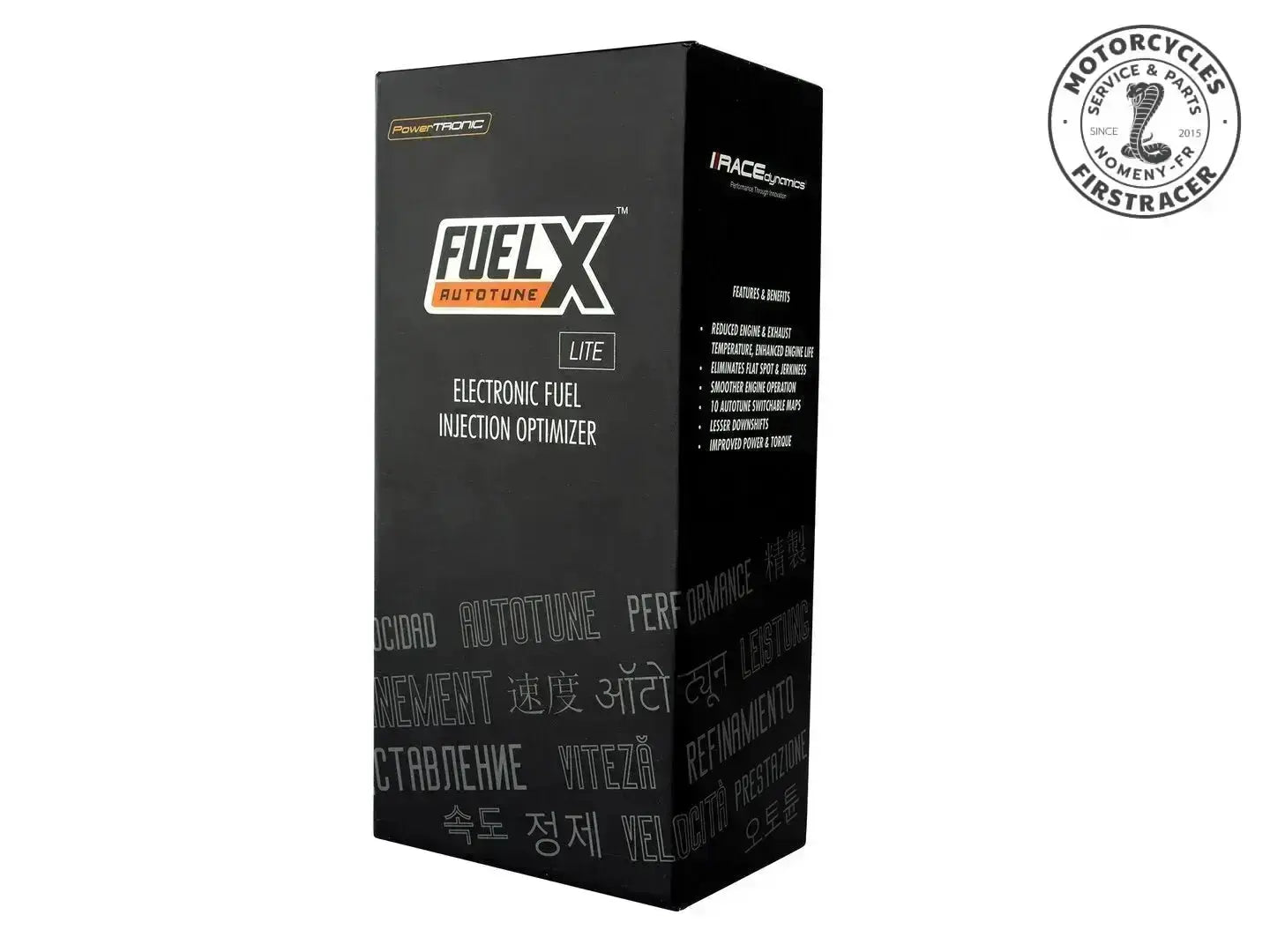 FuelX Lite Autotune pour motos Aprilia Firstracer