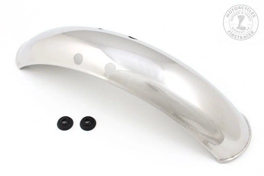 Garde Boue Avant Acier Inoxydable Poli Royal Enfield 650 Twin Firstracer