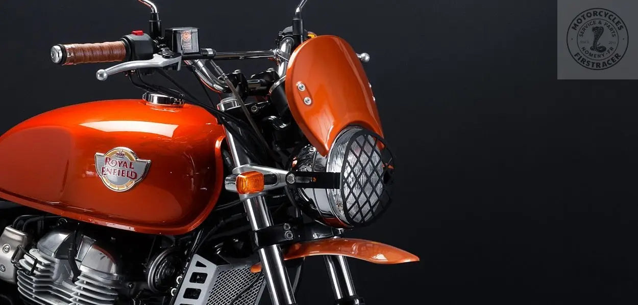 Garde Boue Avant Style Scrambler pour Royal-Enfield 650 Interceptor // 650 Continental GT Firstracer
