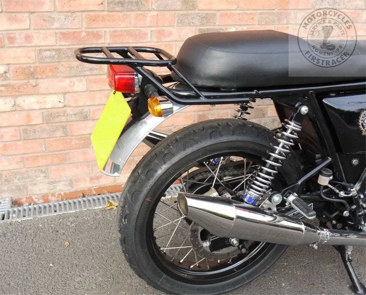Garde boue arrière aluminium poli Royal Enfield 650 twins Firstracer