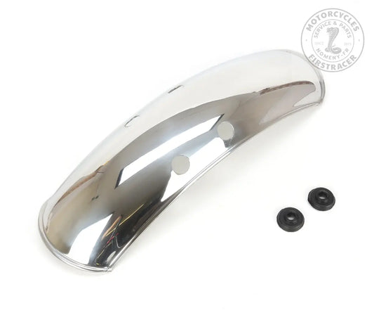 Garde boue avant court aluminium poli Royal Enfield Twins 650 Firstracer