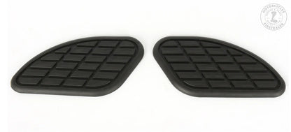 Grip genoux pour réservoir, noir, autocollant la Paire Firstracer