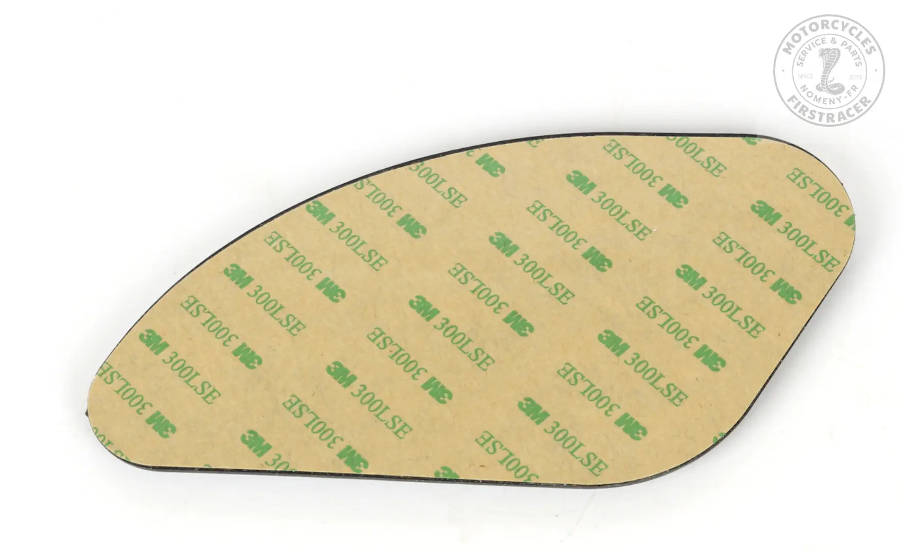 Grip genoux pour réservoir, noir, autocollant la Paire Firstracer