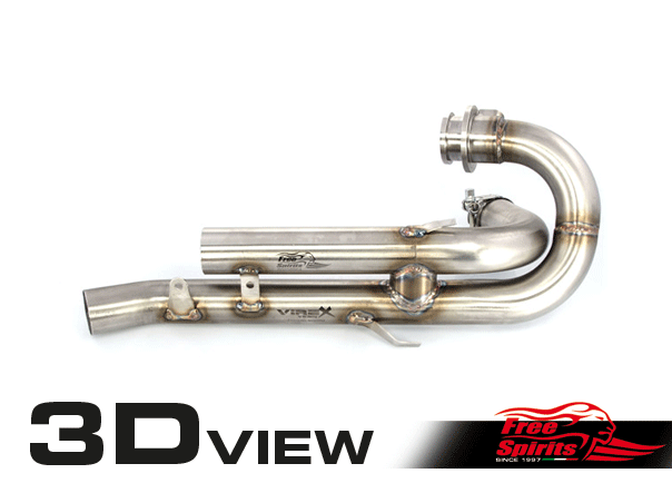 H-Pipe (decatalyseur) pour Triumph Street Scrambler Free Spirits Firstracer