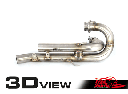 H-Pipe (decatalyseur) pour Triumph Street Scrambler Free Spirits Firstracer