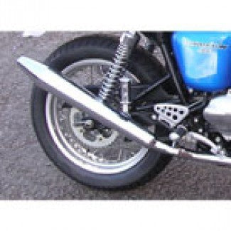 Silencieux Norman Hyde Toga Peashooter Chrome Triumph 900 Thruxton