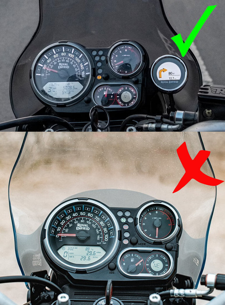 Bulle saute vent haut Royal Enfield Himalayan euro 5