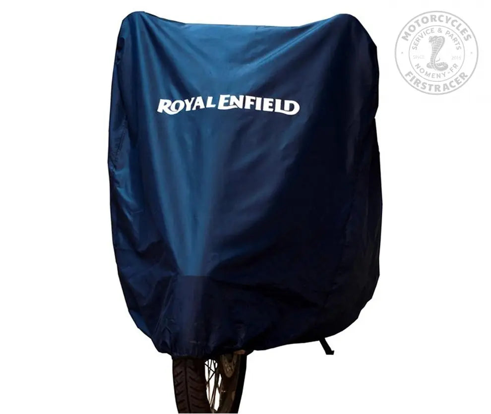 Housse de protection Royal Enfield bleu en nylon résistante à l'eau Firstracer