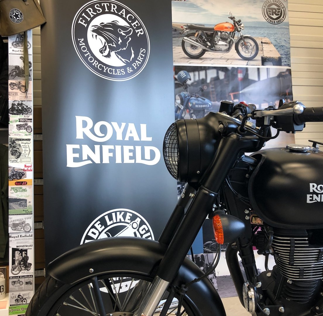 Grille de phare noir Royal Enfield 500 Classic / 500 Bullet