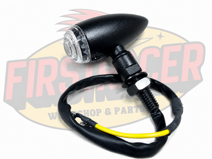 Kit complet d’éclairage LED et support de plaque court TEC – Royal Enfield Meteor 350 Firstracer