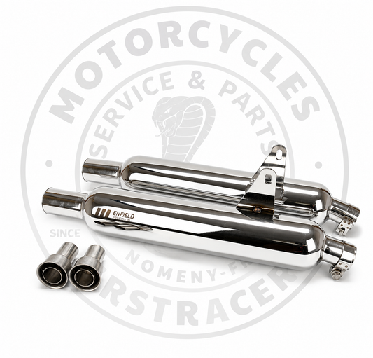 Silencieux bas Enfield Precision pour Royal Enfield 650 Twins Firstracer