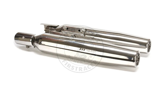 JEU DE SILENCIEUX INOX – ENFIELD PRECISION – 650 CLASSIC Firstracer