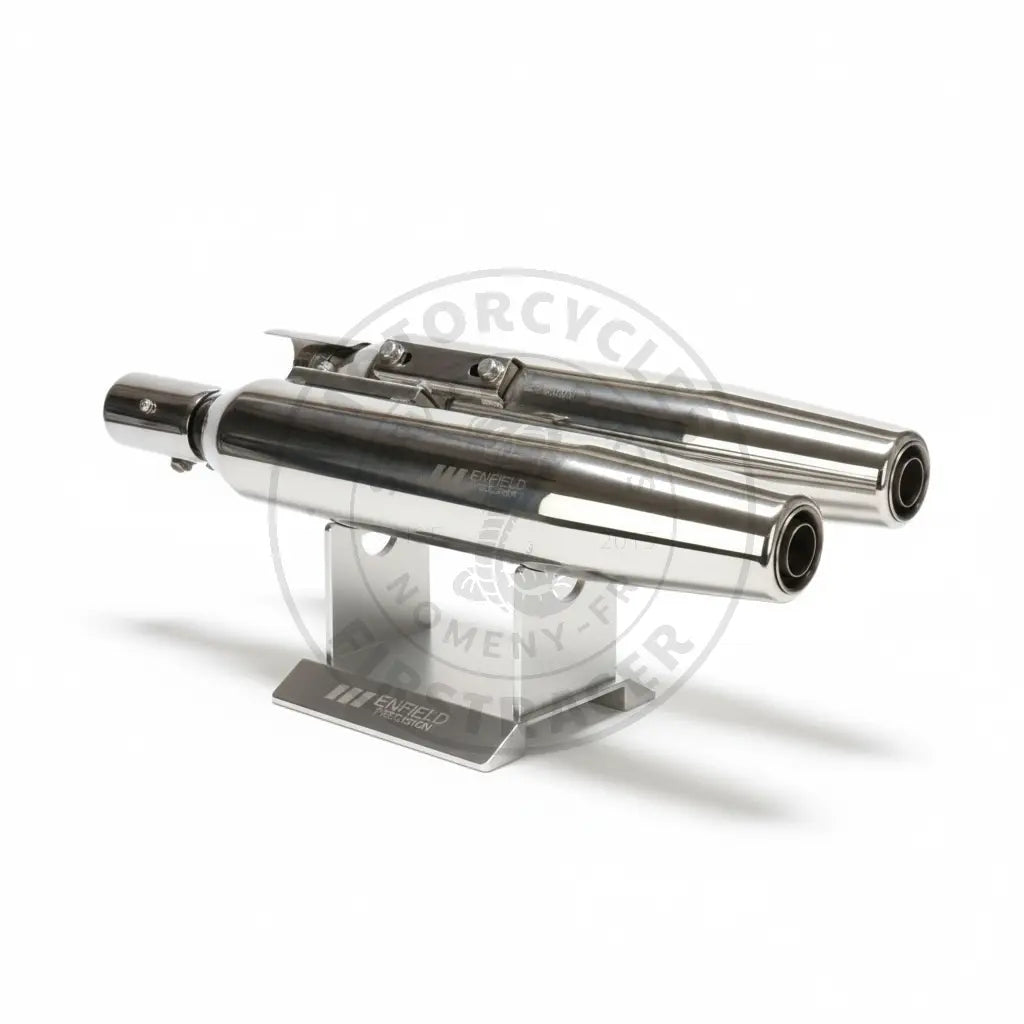 JEU DE SILENCIEUX INOX – ENFIELD PRECISION – 650 CLASSIC Firstracer
