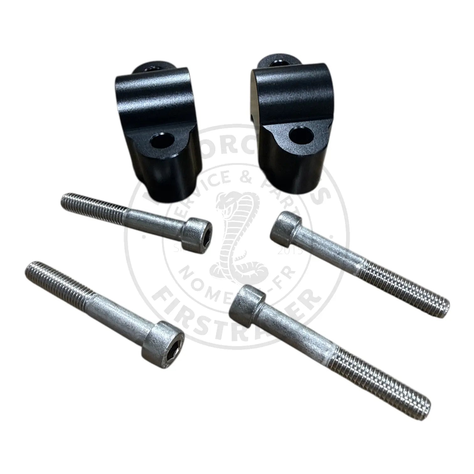 KIT DE REHAUSSE DE GUIDON – 25 mm – NOIR Royal Enfield 450 Guerrilla Firstracer