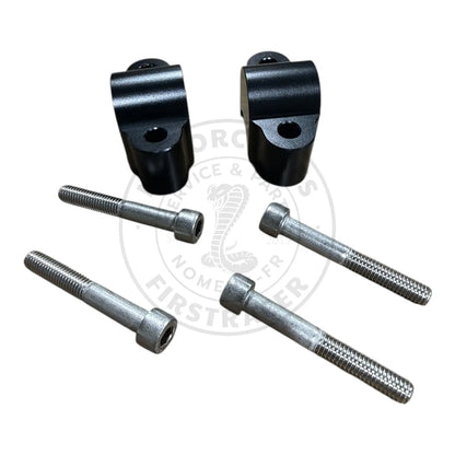 KIT DE REHAUSSE DE GUIDON – 25 mm – NOIR Royal Enfield 450 Guerrilla Firstracer