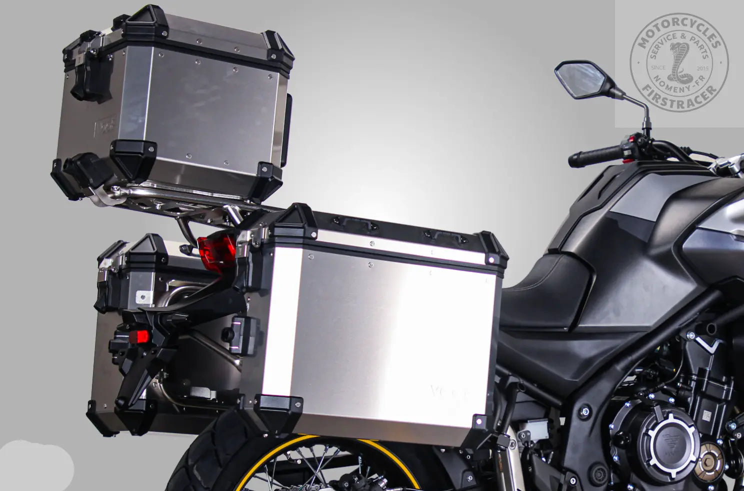 Kit 3 Valises Aluminium - VOGE 525 DSX Firstracer