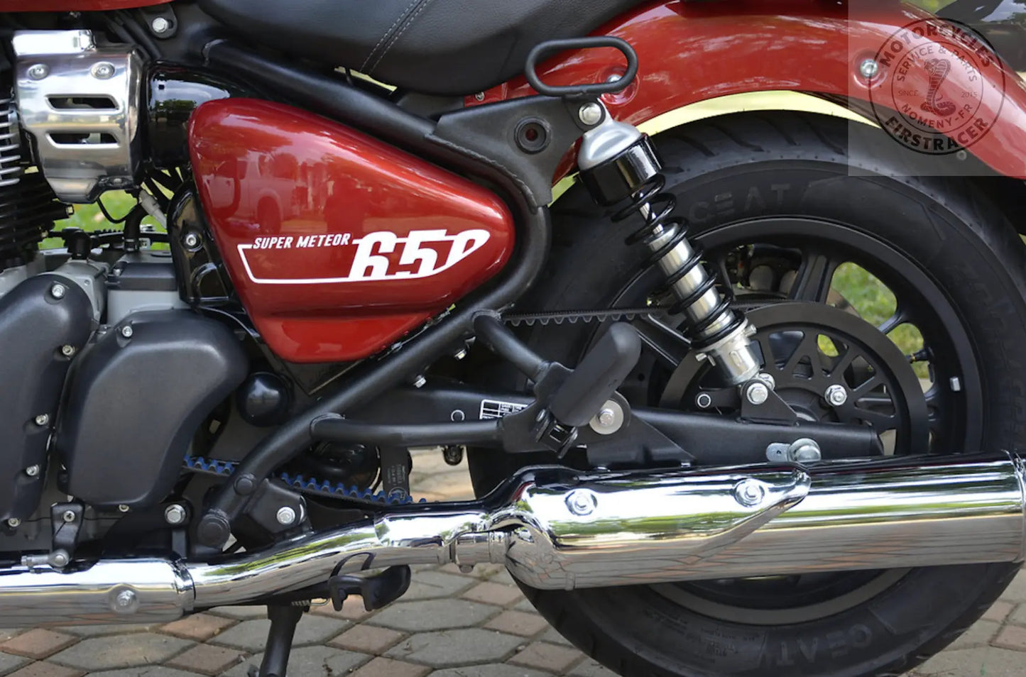 Kit Transmission Par Courroie RSTECH – Rapport Allongé – Royal Enfield Super Meteor 650 &amp; Shotgun 650 Firstracer