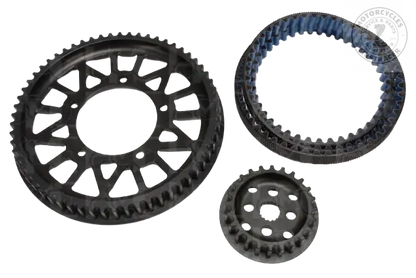 Kit Transmission Par Courroie RSTECH – Rapport Allongé – Royal Enfield Super Meteor 650 &amp; Shotgun 650 Firstracer