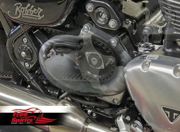Kit Transmission par courroie pour Triumph Bobber Free Spirits (Noir) Firstracer