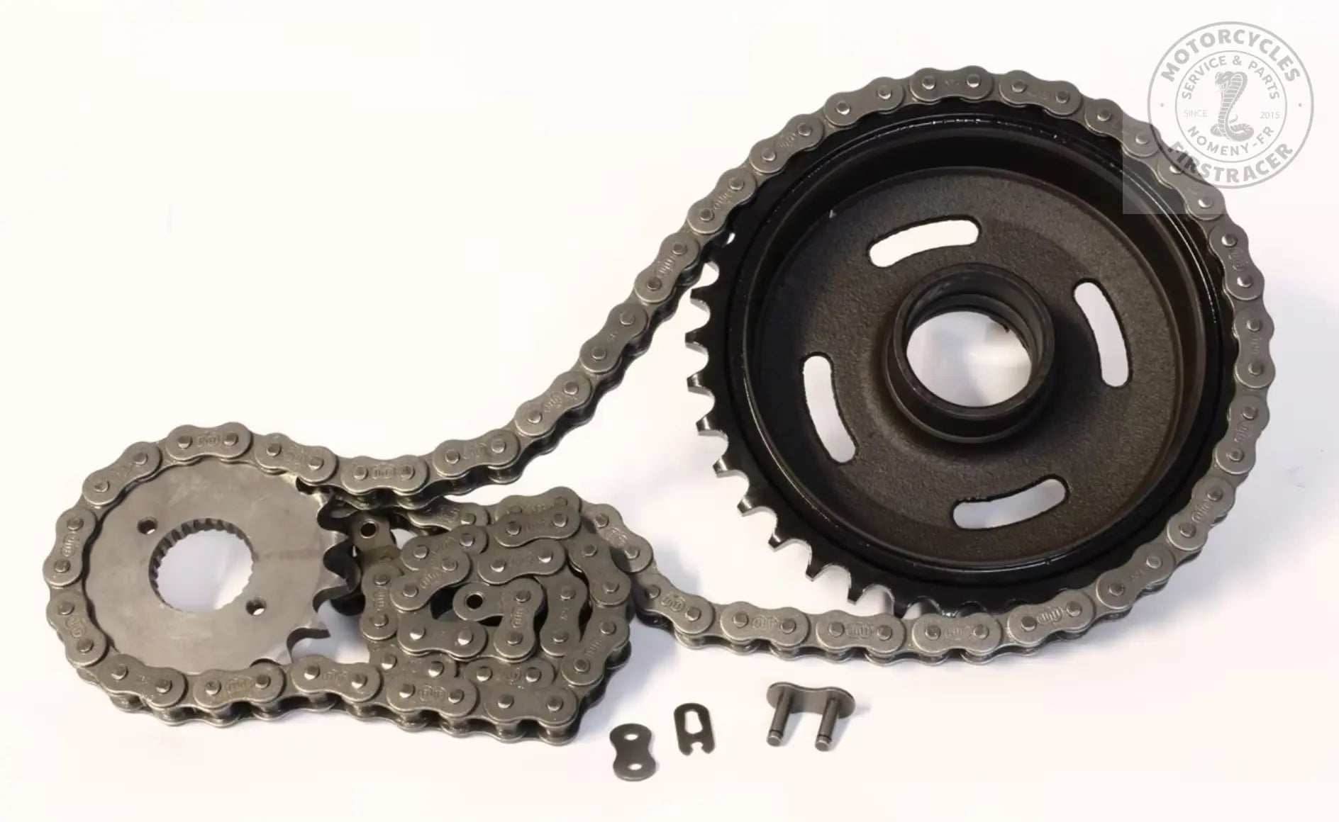 Kit chaîne Royal Enfield Classic 500 Frein à Tambour 101 Maillons 17/38 Firstracer