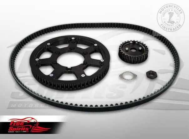 Kit de transmission courroie Free Spirits pour Triumph Street Twin (Noir) Firstracer