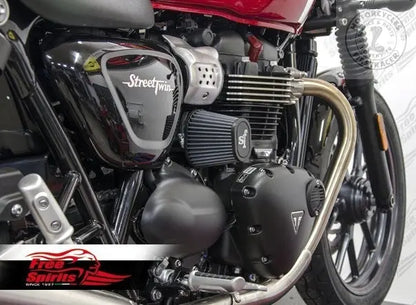 Kit filtre à air haut débit Free Spirits X Sprint filter "Bolt-on kit" Triumph Firstracer
