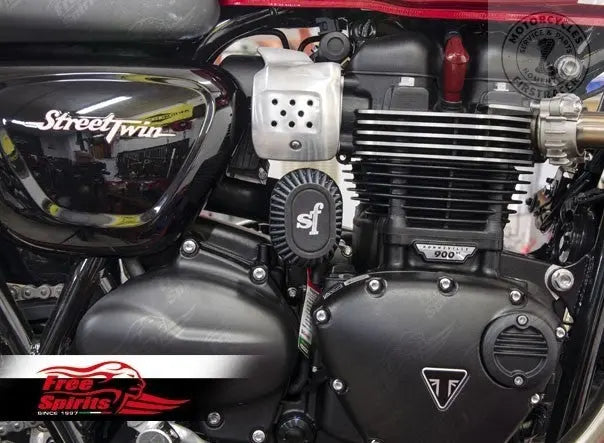 Kit filtre à air haut débit Free Spirits X Sprint filter "Bolt-on kit" Triumph Firstracer
