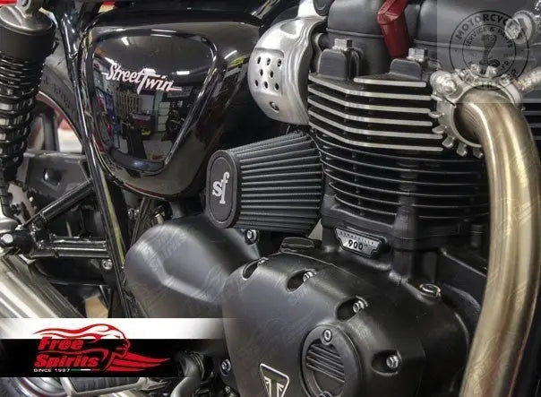Kit filtre à air haut débit Free Spirits X Sprint filter "Bolt-on kit" Triumph Firstracer