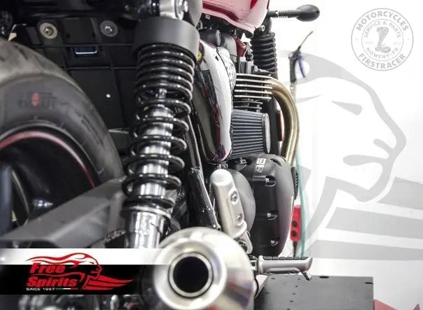 Kit filtre à air haut débit Free Spirits X Sprint filter "Bolt-on kit" Triumph Firstracer