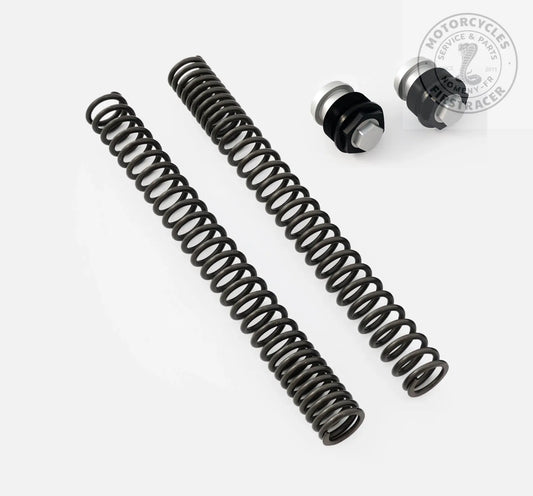 Kit fourche avec ressorts progressifs + réglage de précontrainte Firstracer