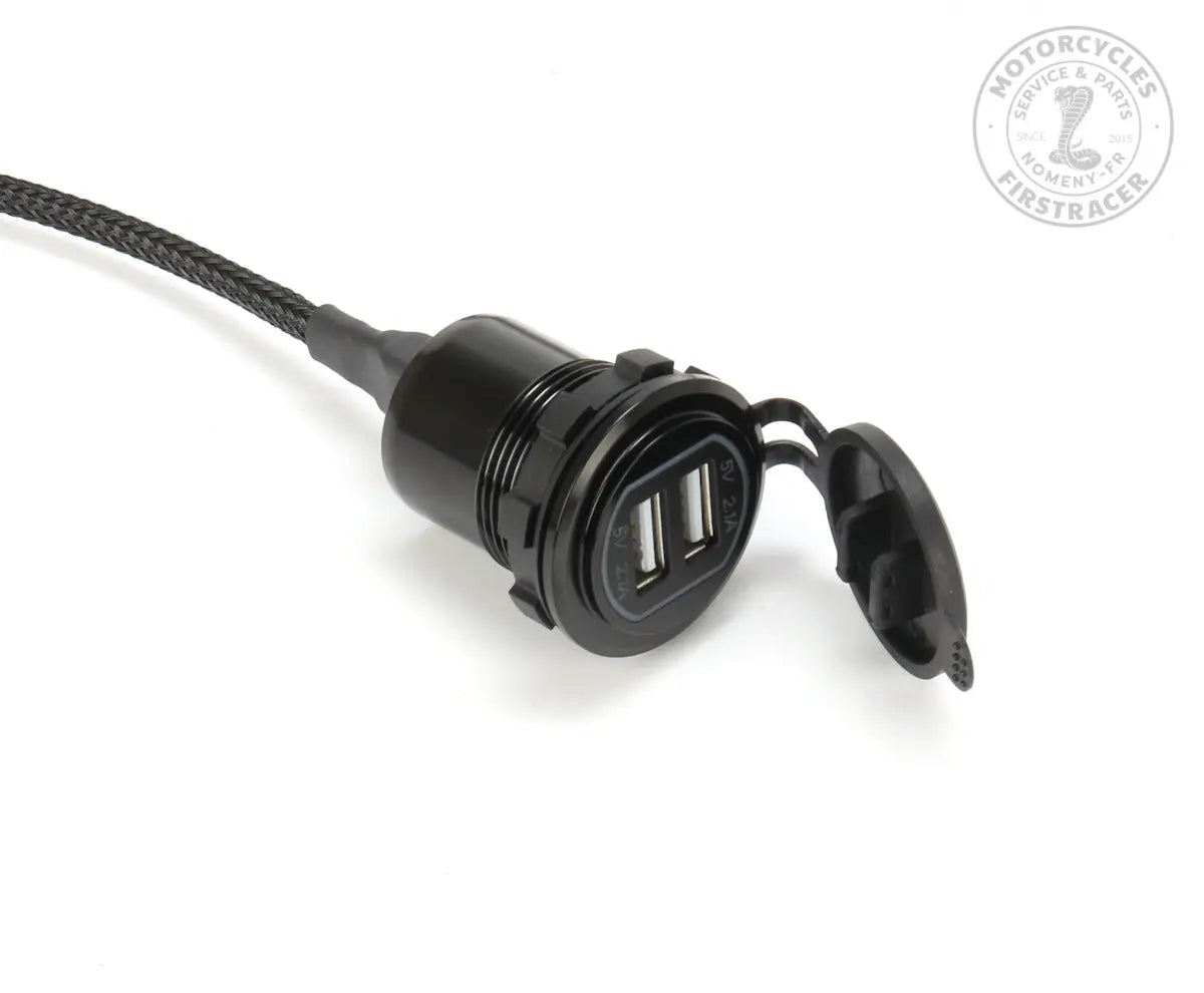 Kit prises USB 12V pour Royal Enfield 500 EFI et 535 Continental GT Firstracer