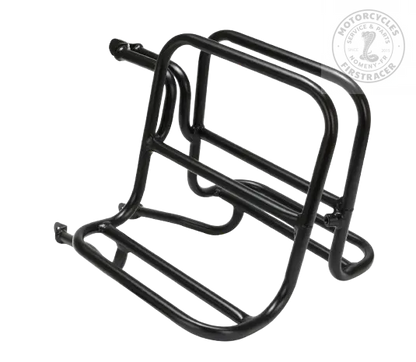 Kit sacoches en toile vert olive avec supports pour Royal Enfield 500 Classic Firstracer