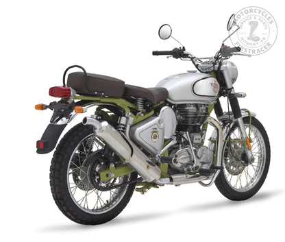 Kit selle passager et repose-pieds – Royal Enfield 500 EFI Trials Firstracer