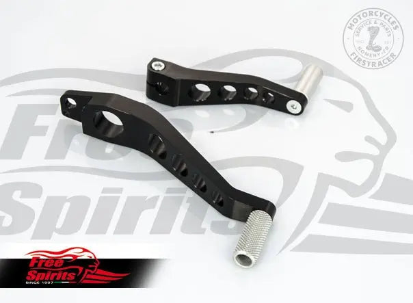 Levier frein AR+levier vitesse Triumph FREE SPIRITS Bonneville Jusque 2015 Firstracer