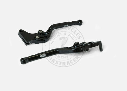 Leviers réglables noirs – BSA Goldstar 650 Firstracer