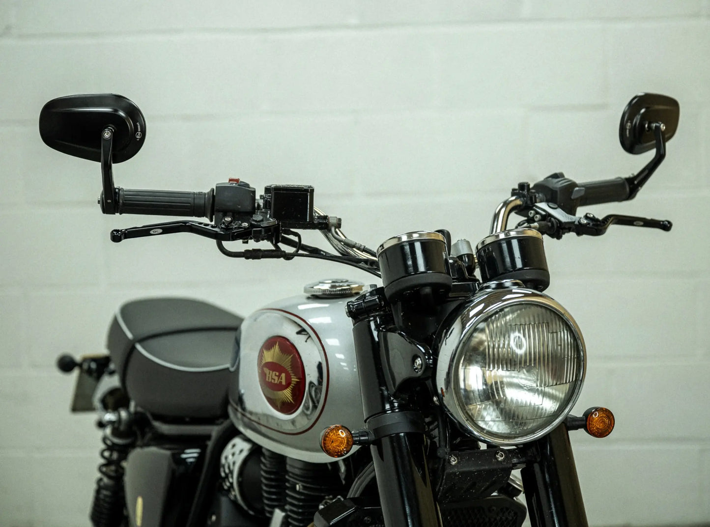 Leviers réglables noirs – BSA Goldstar 650 Firstracer