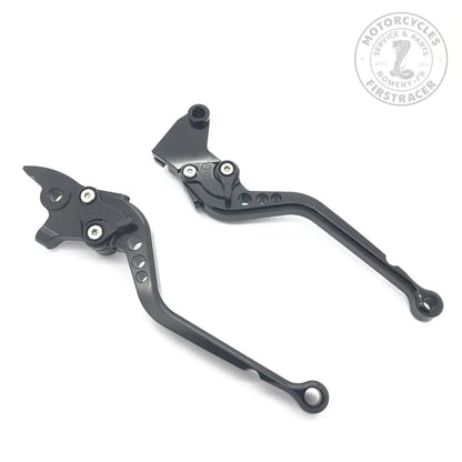 Leviers usinés noirs pour Royal Enfield 650 twins Firstracer