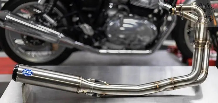 Ligne Complète 2-en-1 S&S pour Royal Enfield Interceptor 650 et Continental GT 650 Firstracer
