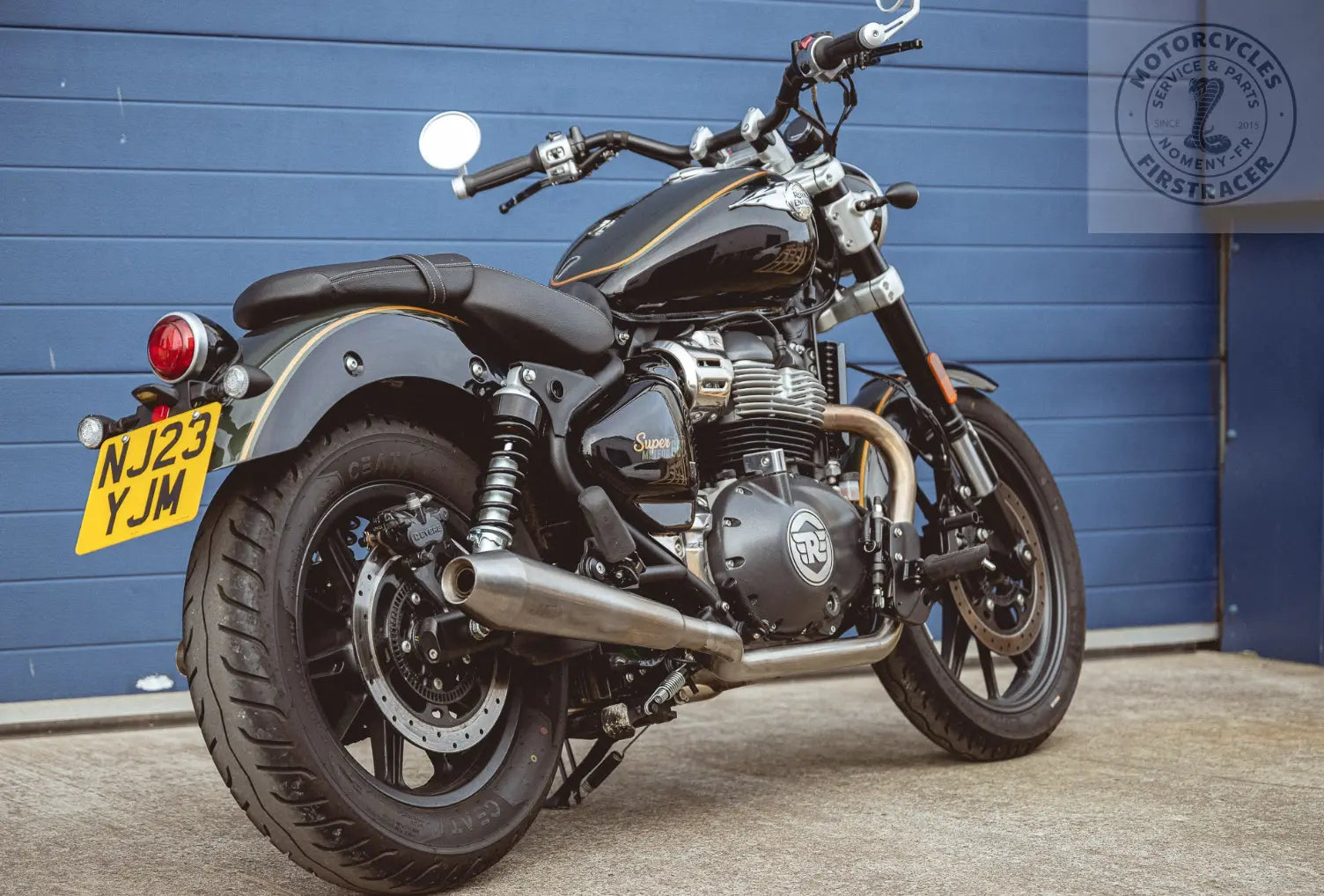 Ligne complète d'échappement Inox Super Meteor 650 Firstracer