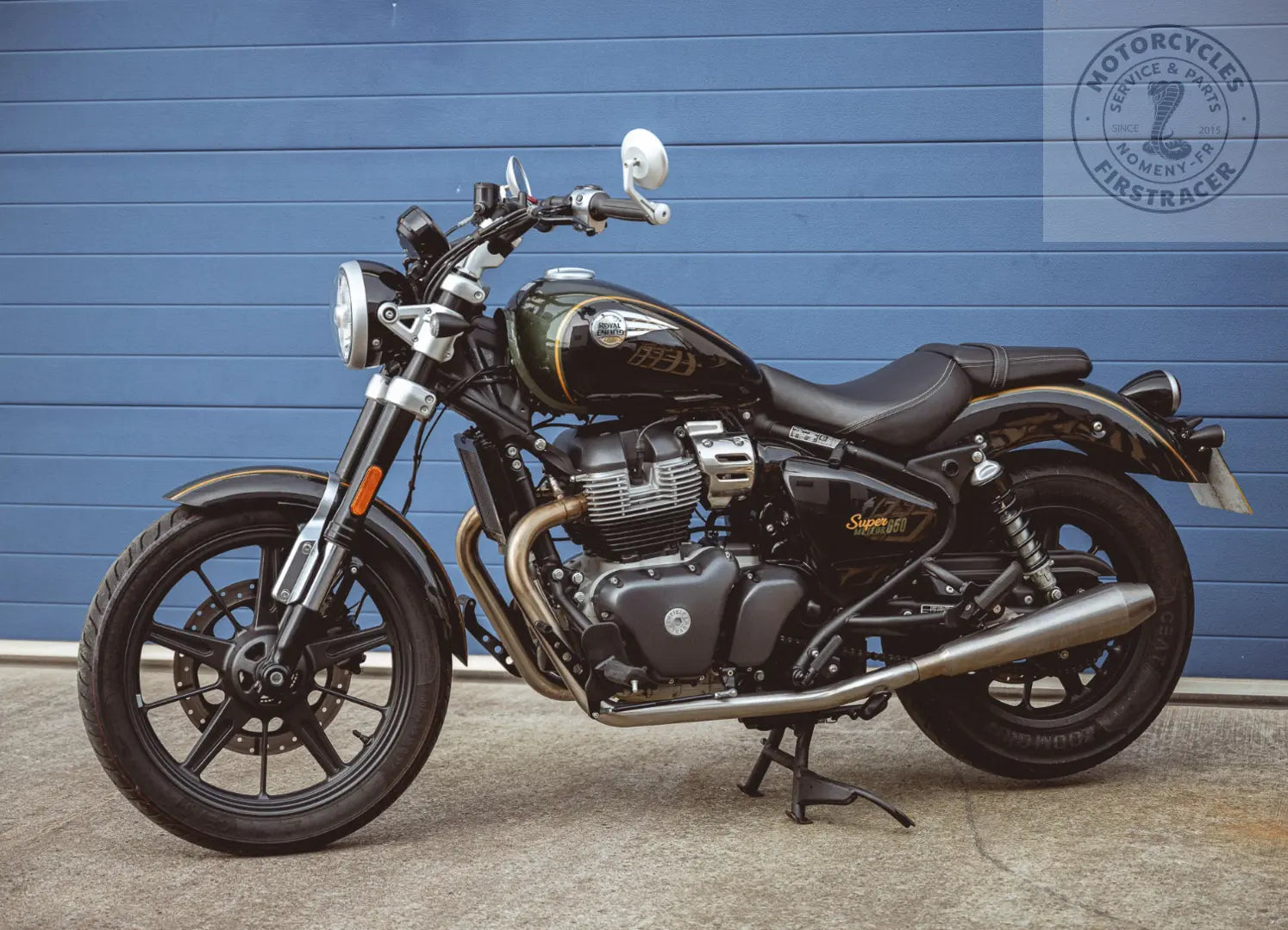 Ligne complète d'échappement Inox Super Meteor 650 Firstracer