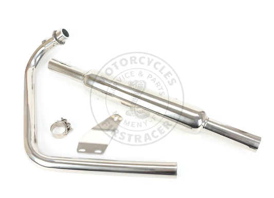 Ligne complète inox Free Flow – Royal Enfield Meteor 350 Firstracer
